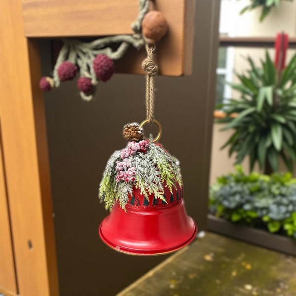 Campana Colgante ROJA Navideña