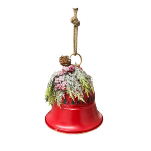 Campana Colgante ROJA Navideña