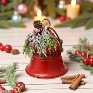 Campana Colgante ROJA Navideña
