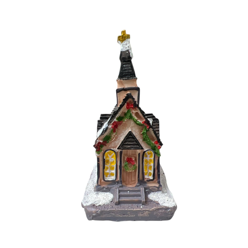 Mini Casita Navideña con Luz B