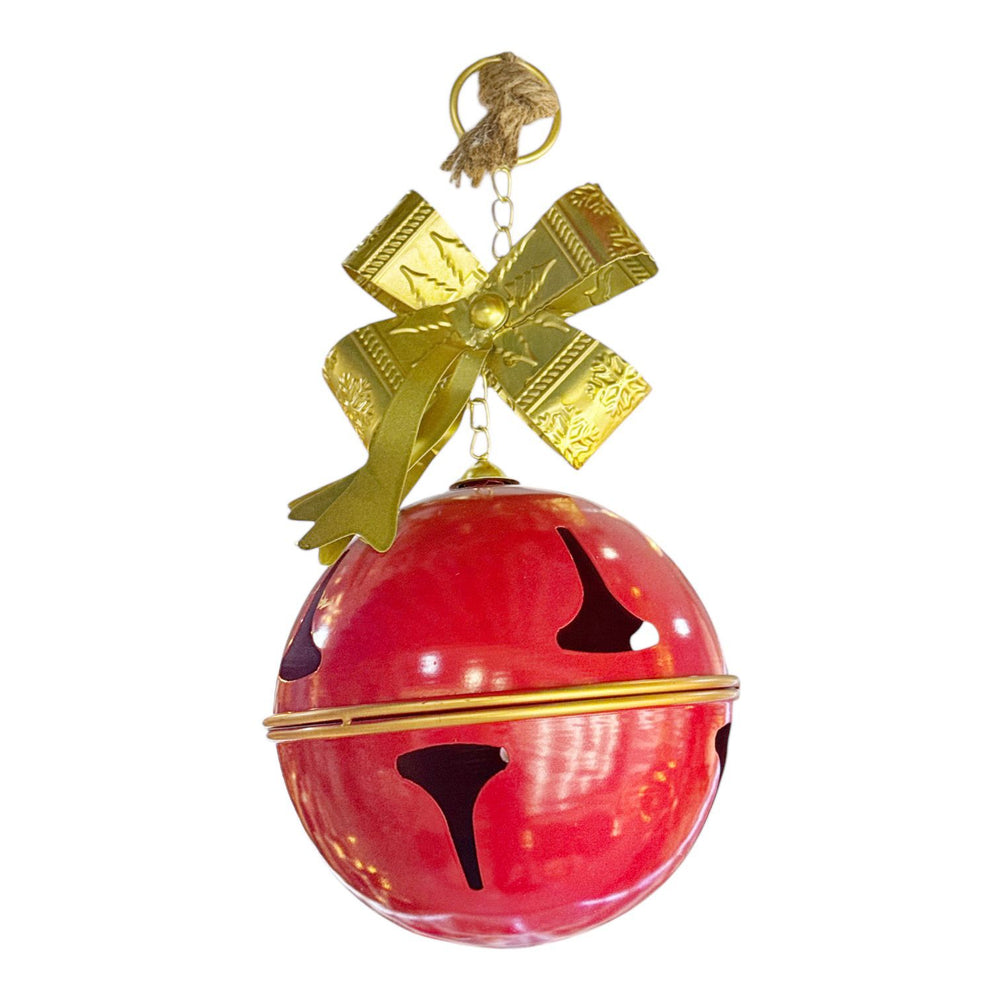 Cascabel Rojo Colgante