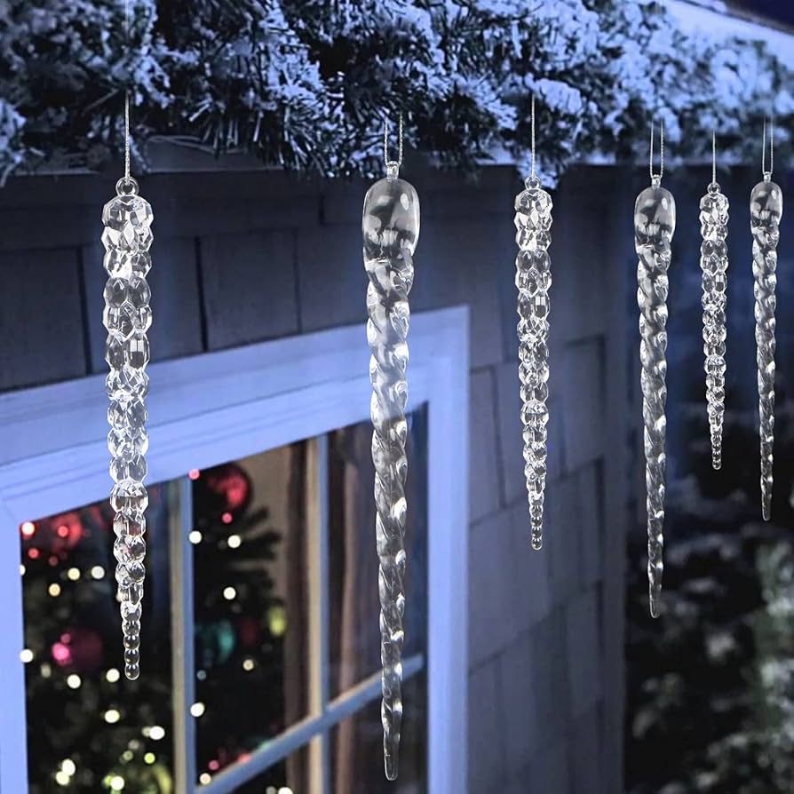 Colgante Carámbano Acrilico