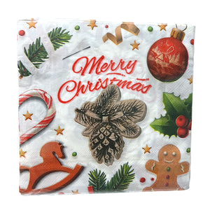 Servilletas Decorativas GALLETA JENGIBRE