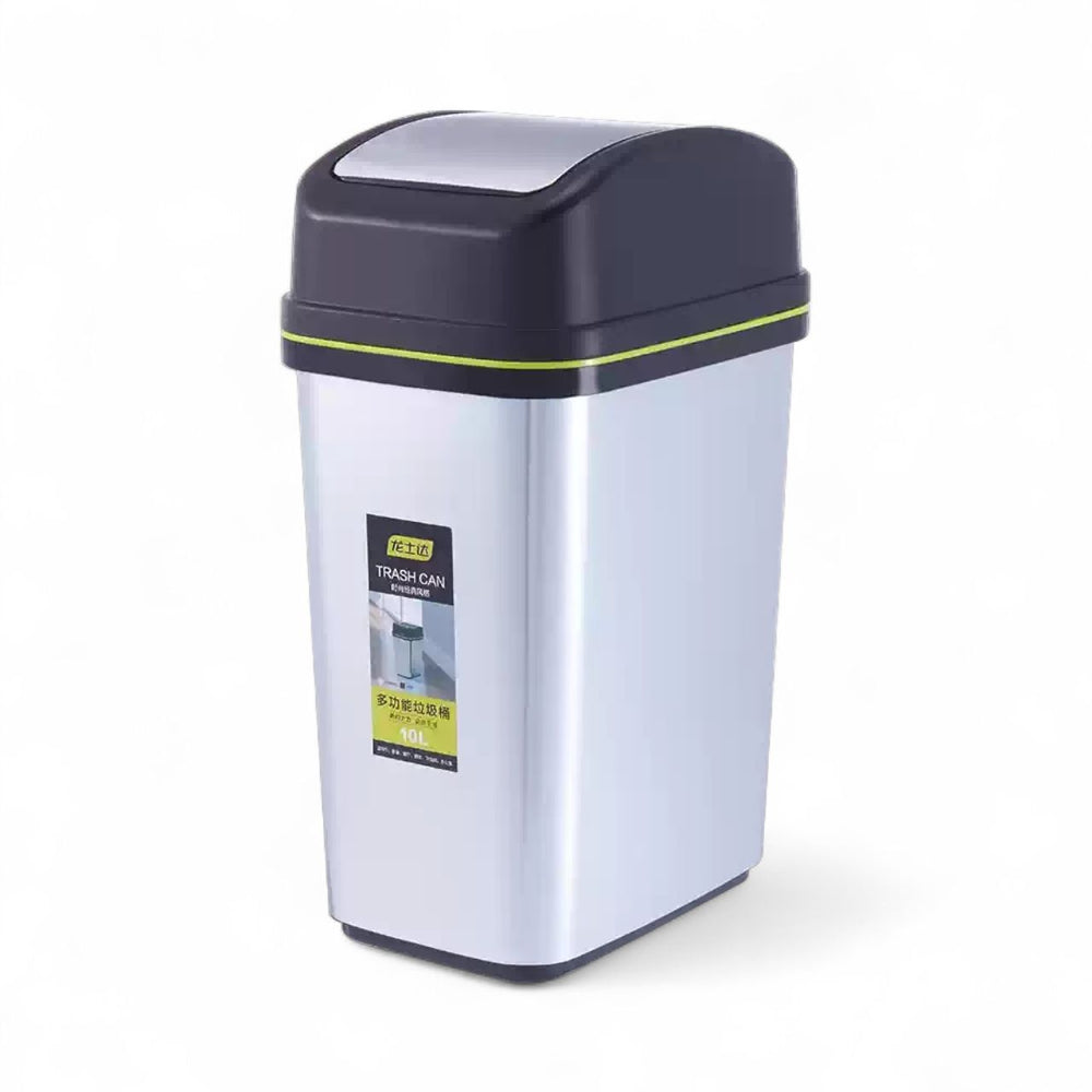 Tacho de Basura Plasticp CROMA/BLACK