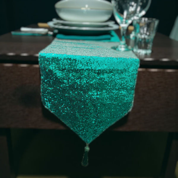 Camino de Mesa Lentejuela VERDE