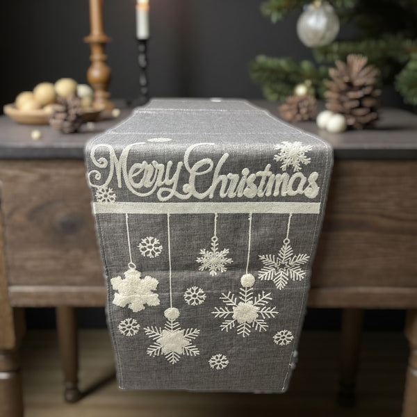 Camino de Mesa PLATEADO