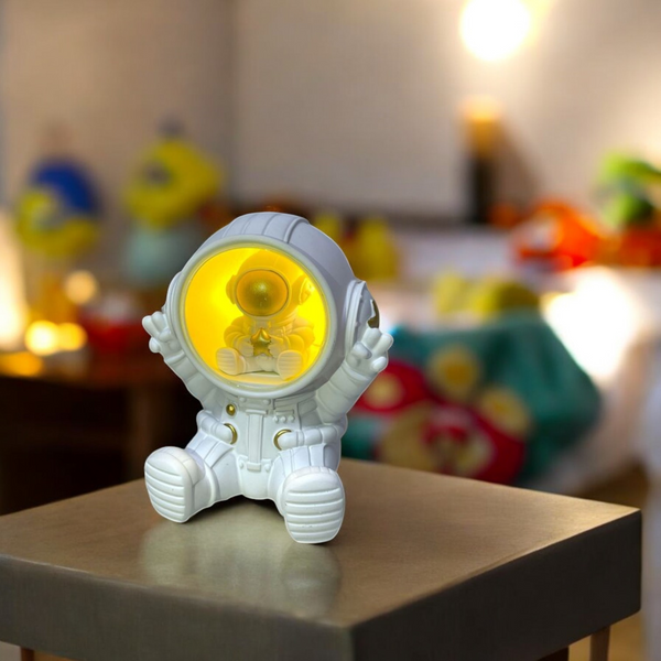 Lampara Mini Astronauta Blanco