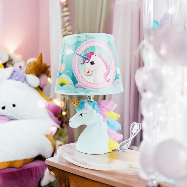 Lampara Unicornio BLANCO
