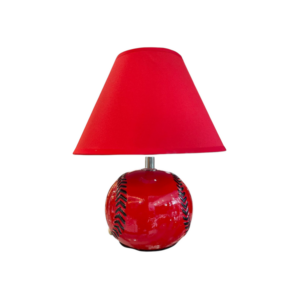 Lámpara Béisbol Roja