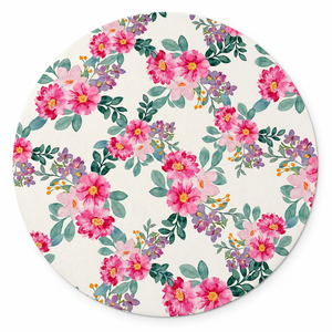 Set x6 Individuales Redondos FLORES SILVESTRES