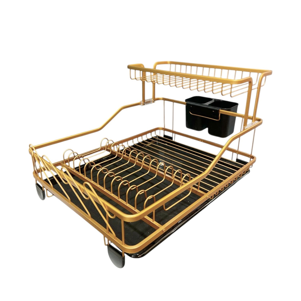 Escurridor 2 NIVELES DORADO N
