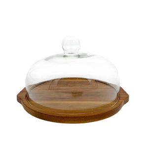 PORTA TORTA BASE DE MADERA