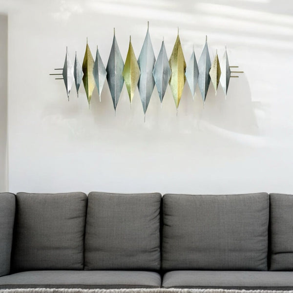 Placa Decorativa AURA CROMADA