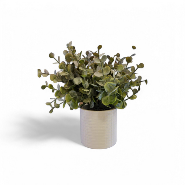 Mini Eucalipto Artificial VERDE/GRIS