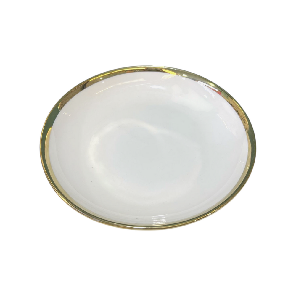 Plato Llano Grande FILO GOLD & WHITE