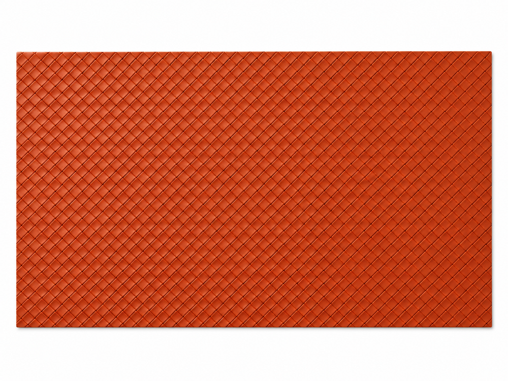 Set x6 Individuales Rectangulates Tejidos LADRILLO