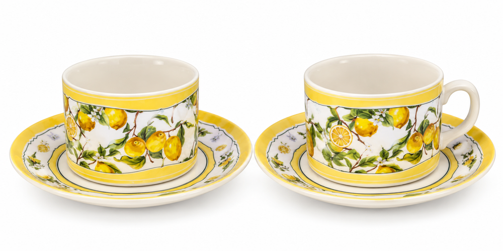 Set de Tazas x2 Colección Limones