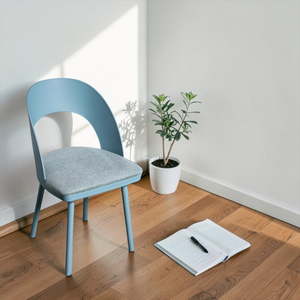 Silla de Comedor Verde TELA