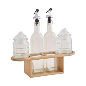 DISPENSADORES BASE MADERA
