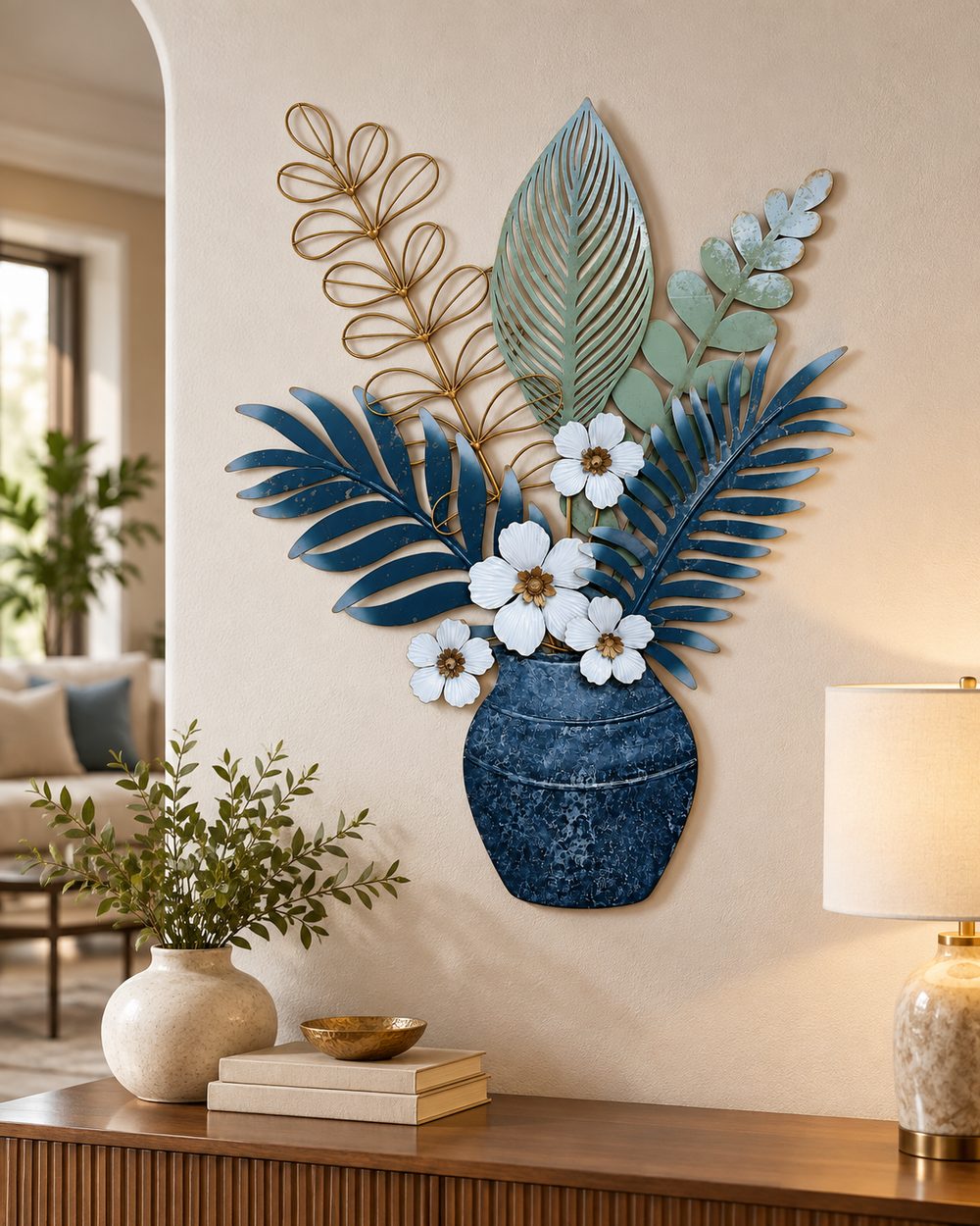PLACA FLORAL VI