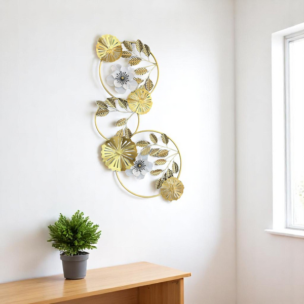 Placa Decorativa AROS FLORALES
