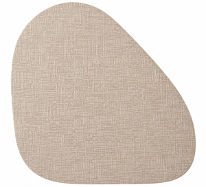 Set x6 Individuales Orgánico Texturizado BEIGE