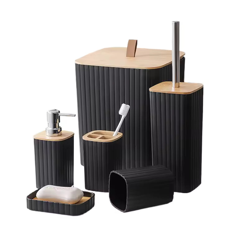 Set de baño KORA BLACK