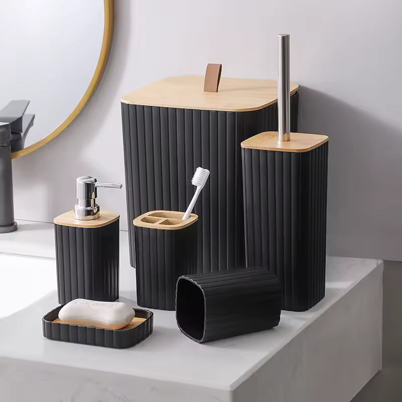 Set de baño KORA BLACK
