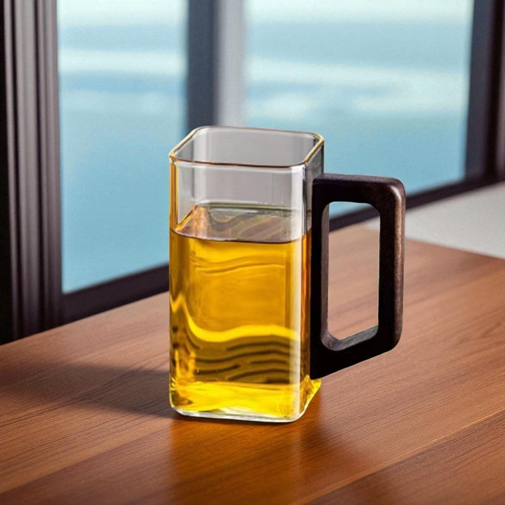 Taza Con Asa de Madera NUBE COLLECTION