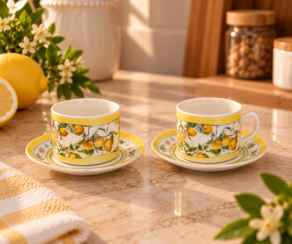 Set de Tazas x2 Colección Limones