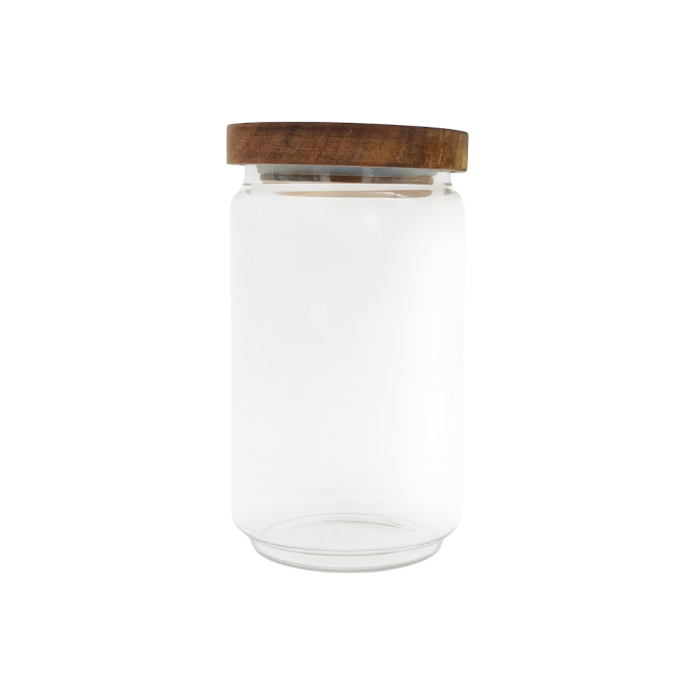 Recipiente Canisters MADERA OSCURA 9cm