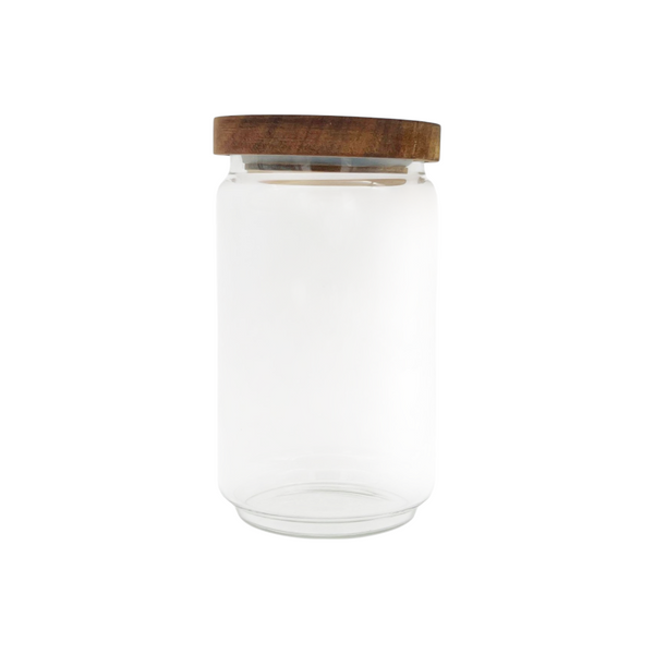 Recipiente Canisters MADERA OSCURA 9cm