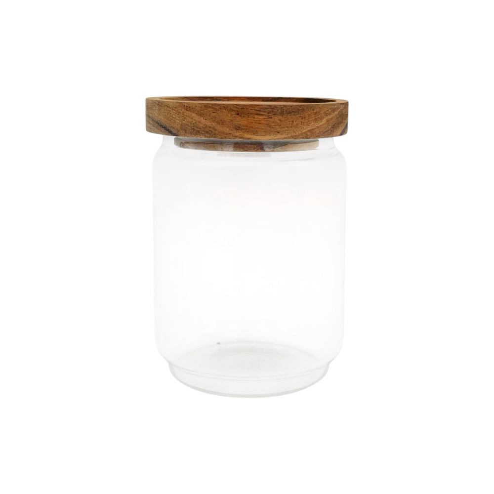 Recipiente Canisters MADERA OSCURA 9cm