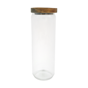 Recipiente Canisters MADERA OSCURA 26cm