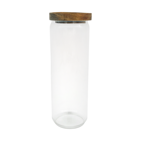 Recipiente Canisters MADERA OSCURA 26cm