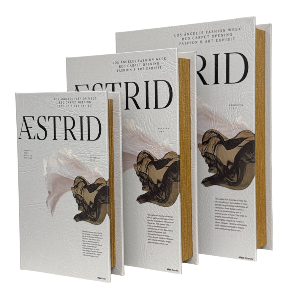 Set de 3 Libros Cofre AESTRID