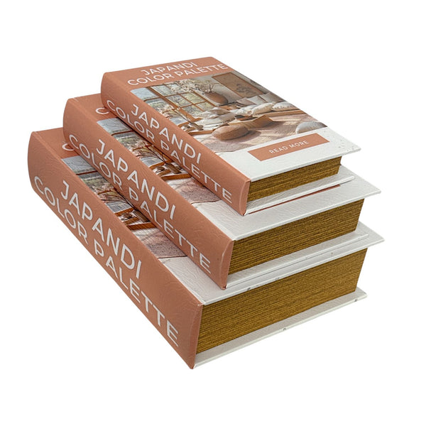 Set de 3 Libros Cofre JAPANDI COLOR