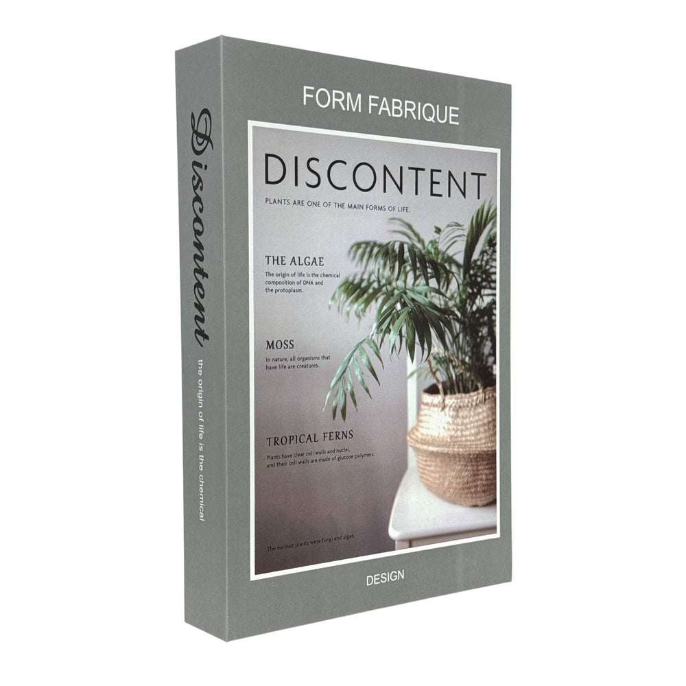 Libro Decorativo DISCONTENT