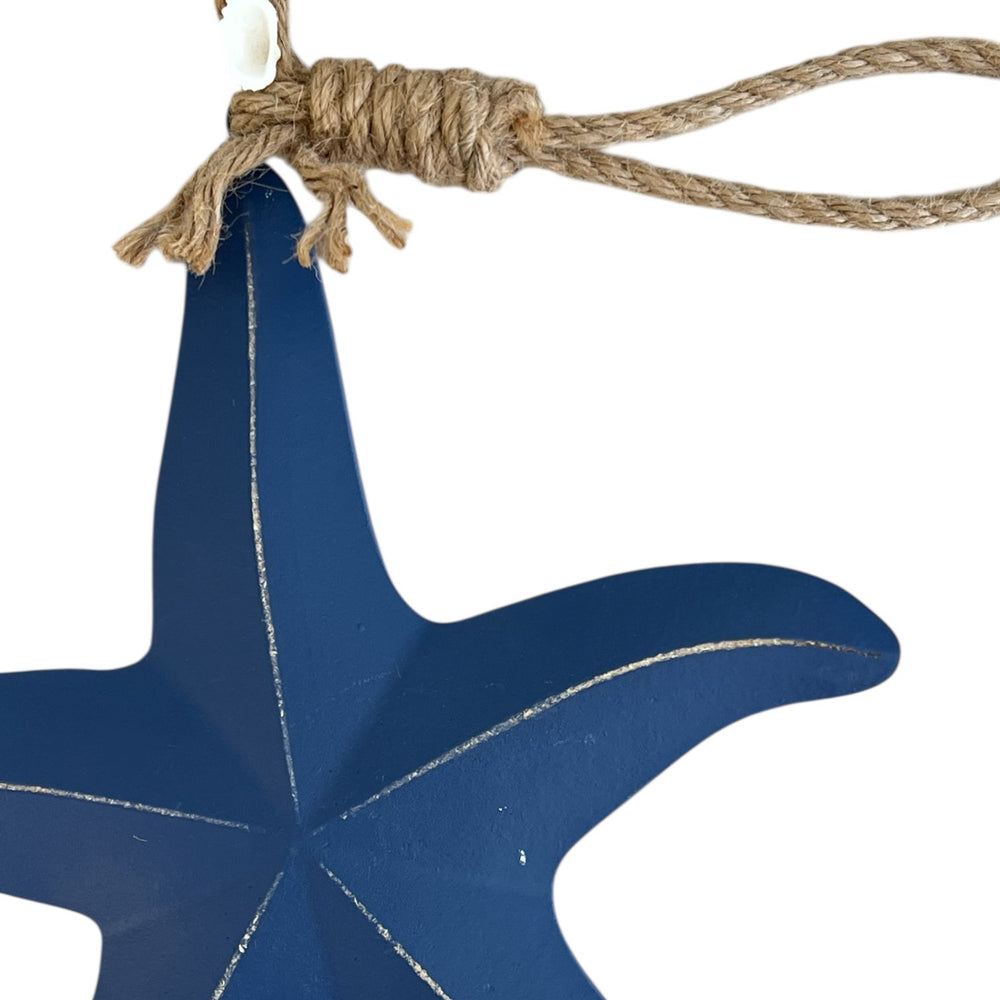 Adorno Estrella de Mar Azul.