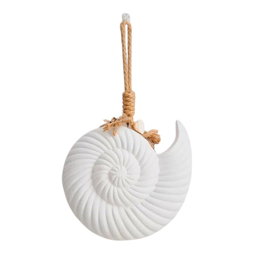 Adorno Caracol de Mar Blanco