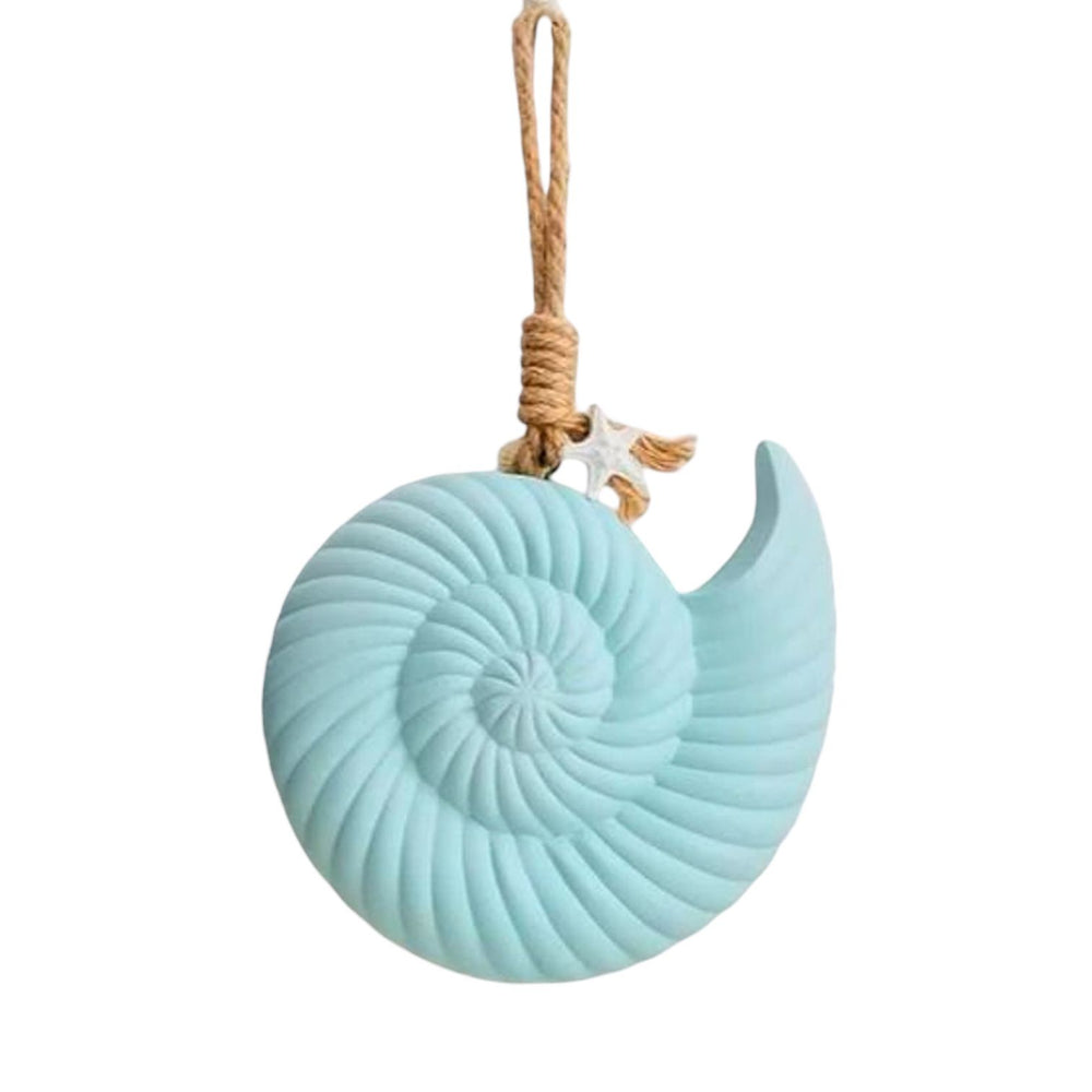 Adorno Caracol de Mar Celeste