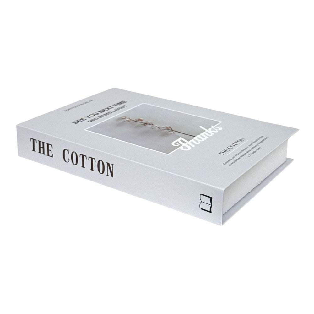 Libro Decorativo THE COTTON