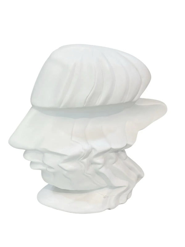 Adorno Busto MODER FACE WHITE