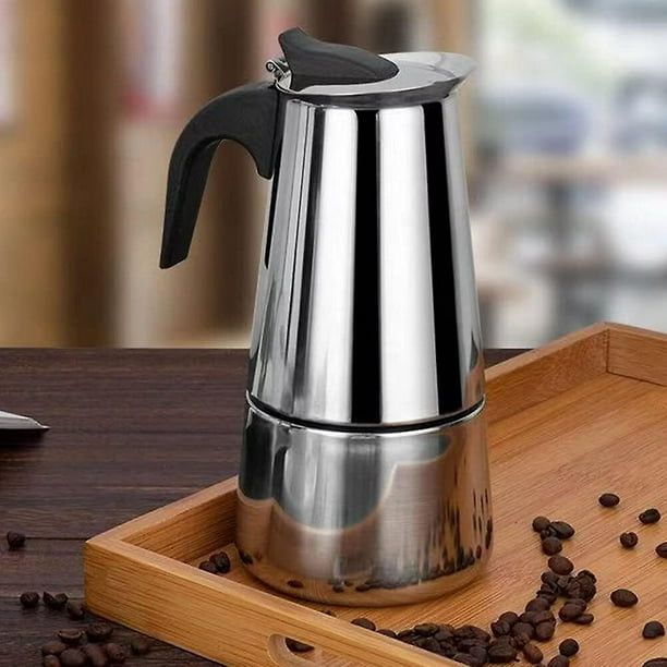 Cafetera Greca Italiana Acero Inoxidable