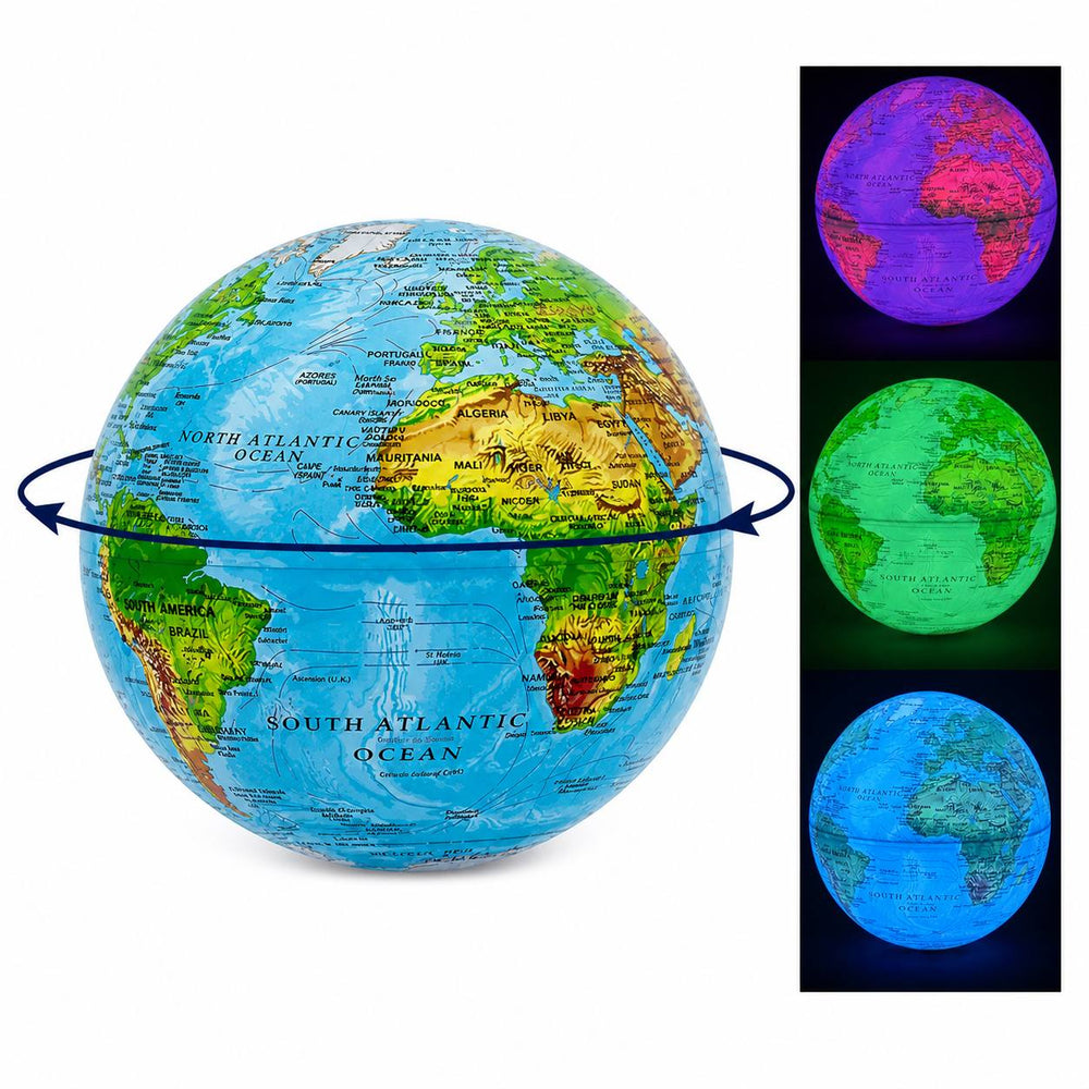 Esfera Mapa Mundi Pequeña Giratoria I