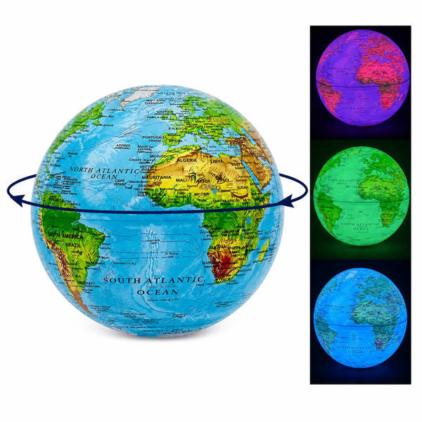 Esfera Mapa Mundi Pequeña Giratoria I