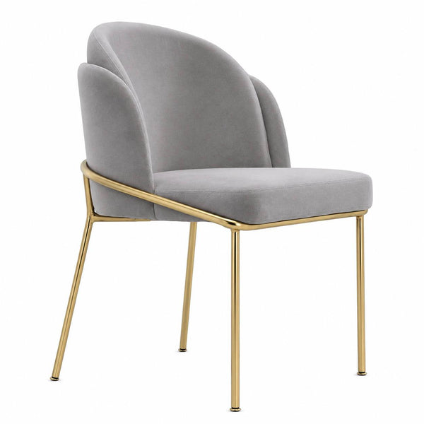 Silla Ploma patas Doradas