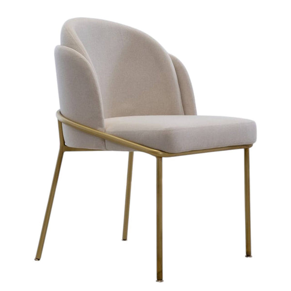 Silla Arena patas Doradas