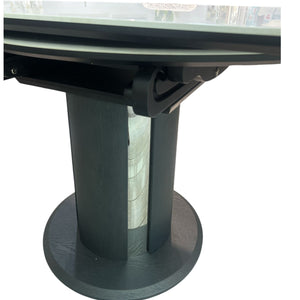 Mesa de Comedor Circular LUNA BLACK