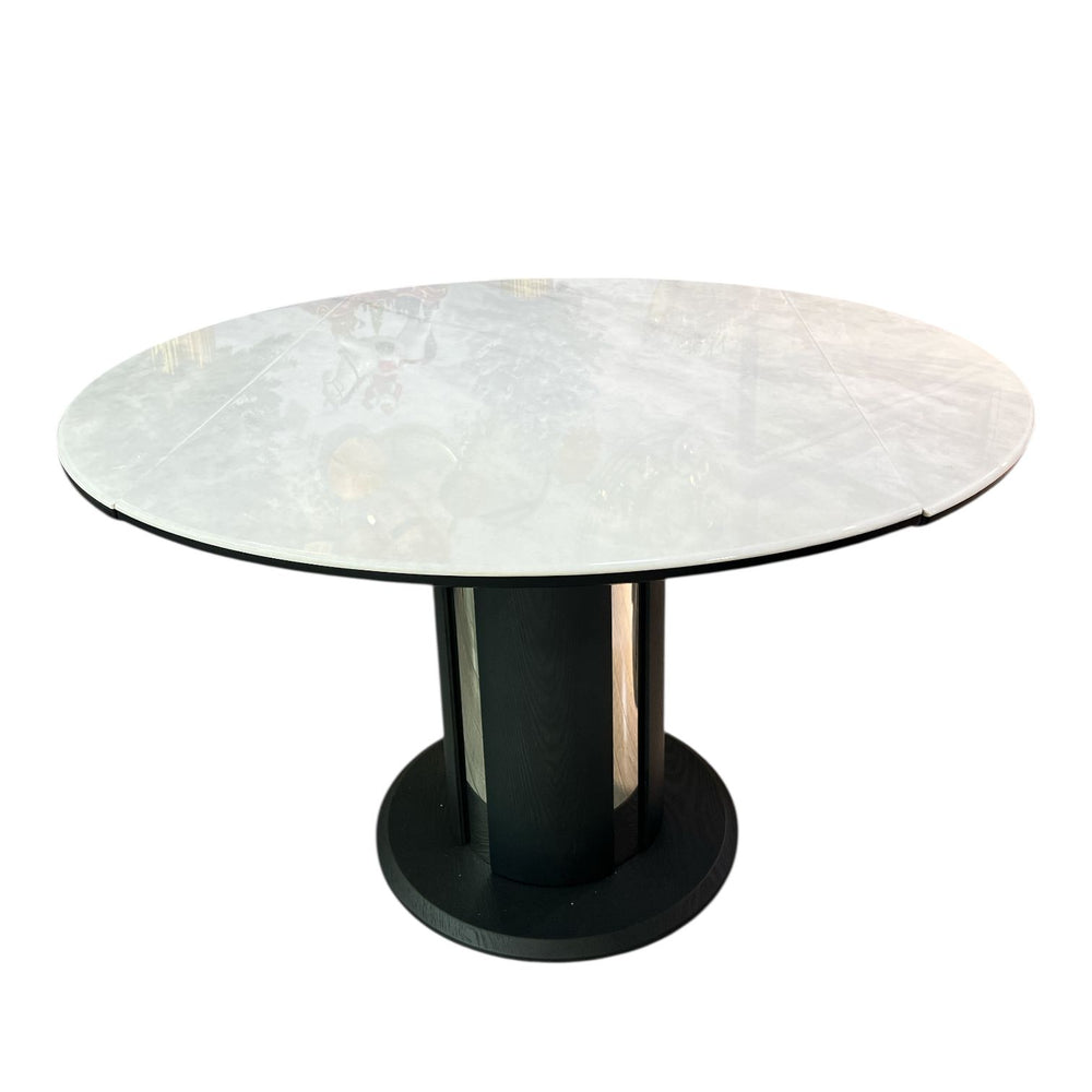Mesa de Comedor Circular LUNA BLACK